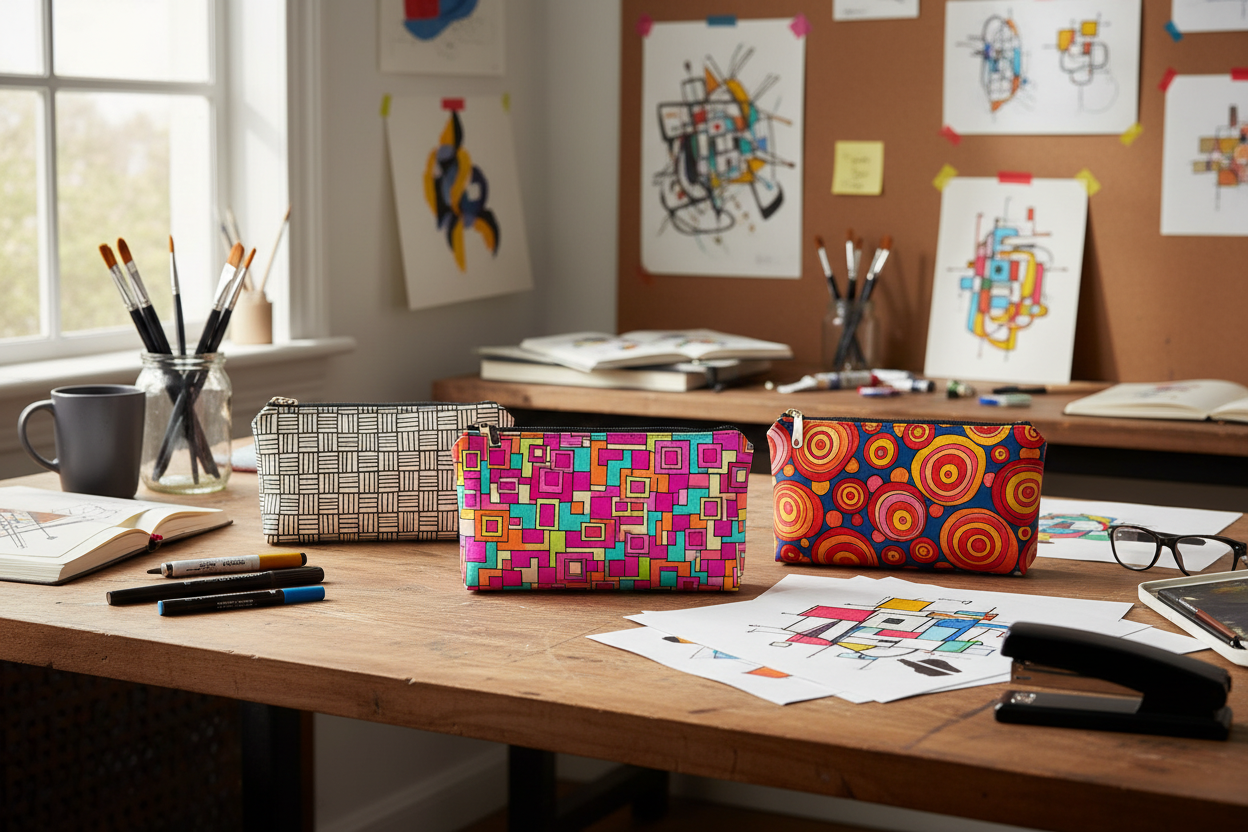 Pencil Cases & Desk Essentials
