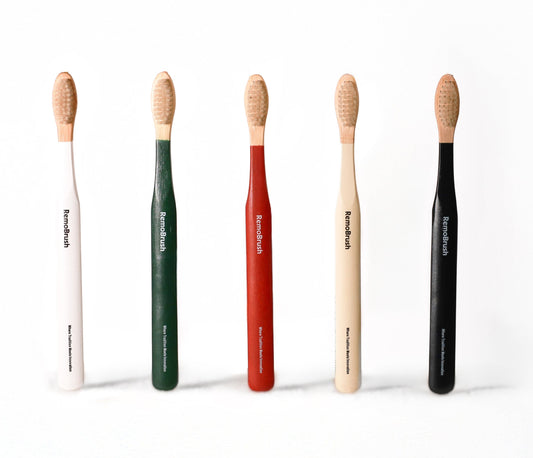 Brosse à dents en bambou infusée au miswak RemoBrush