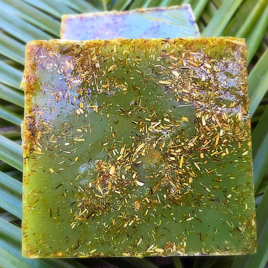 Barre au romarin et à la citronnelle avec thé à la camomille